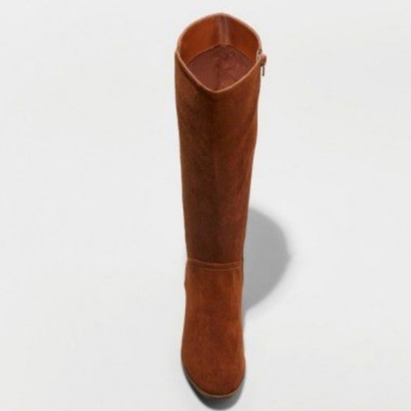 Universal Thread Brielle Riding Boots Brown - Picture 2 of 3